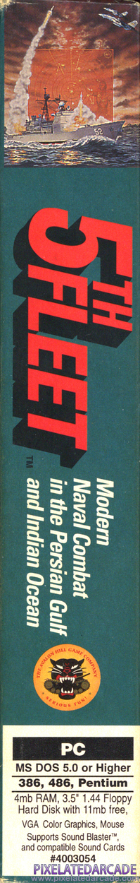 5th Fleet Cover Art: Left Spine