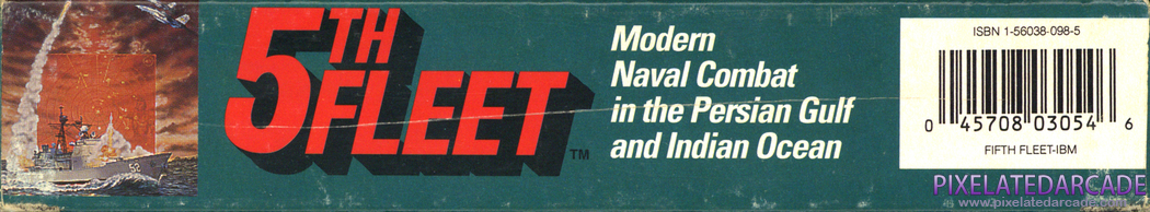 5th Fleet Cover Art: Bottom Spine 5th Fleet Cover Art: Bottom Spine