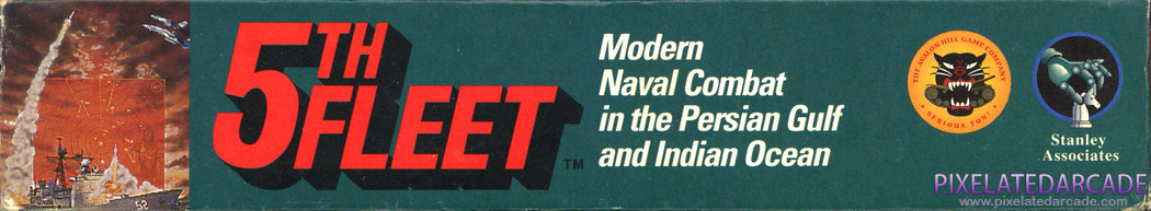 5th Fleet Cover Art: Top Spine 5th Fleet Cover Art: Top Spine
