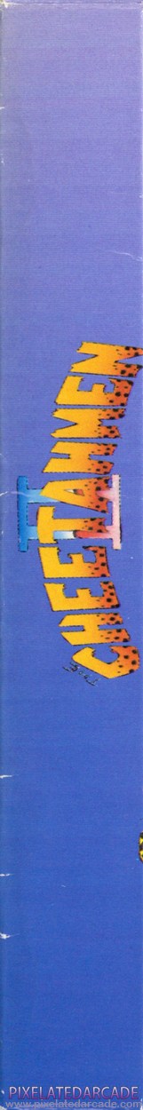 CheetahMen II, The Cover Art: Right Spine CheetahMen II, The Cover Art: Right Spine