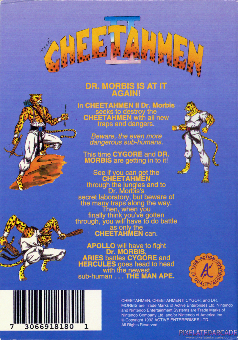 CheetahMen II, The Cover Art: CheetahMen II, The Cover Art: