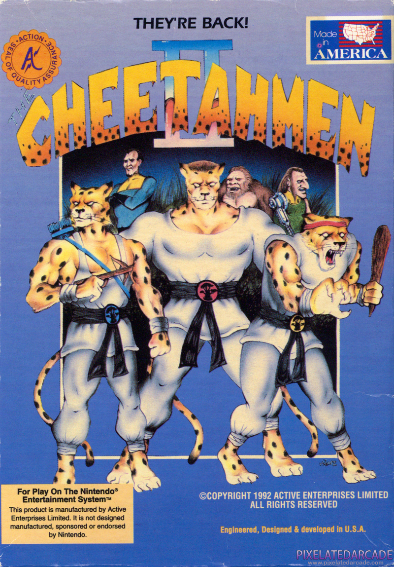 CheetahMen II, The Cover Art: CheetahMen II, The Cover Art: