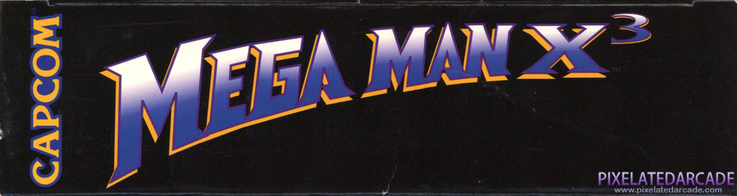 Mega Man X3 Cover Art: Top Spine Mega Man X3 Cover Art: Top Spine