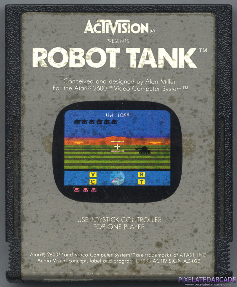 Robot Tank Cover Art: Front