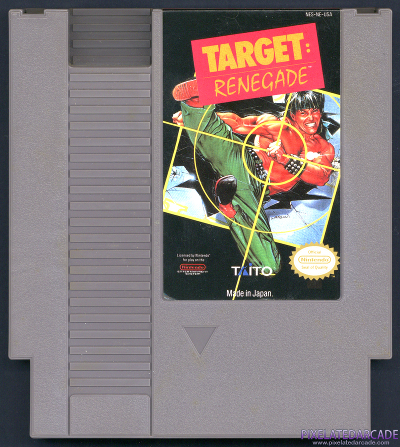 Target: Renegade Cover Art: Front Target: Renegade Cover Art: Front