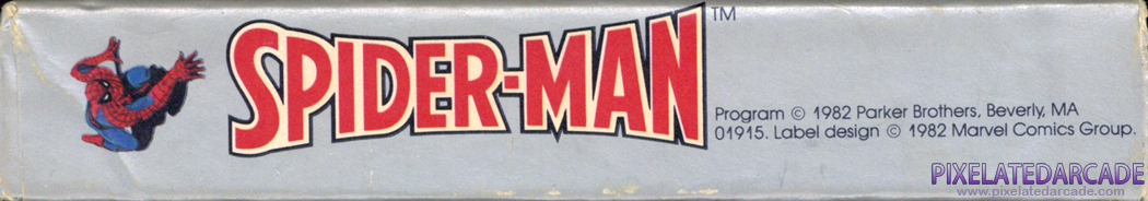 Spider-Man Cover Art: Top Spine Spider-Man Cover Art: Top Spine