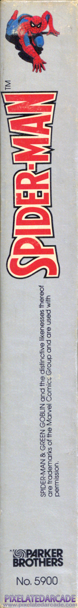 Spider-Man Cover Art: Right Spine Spider-Man Cover Art: Right Spine