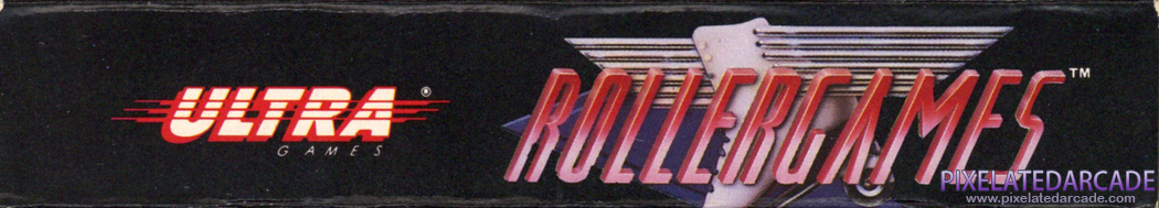 Rollergames Cover Art: Top Spine Rollergames Cover Art: Top Spine