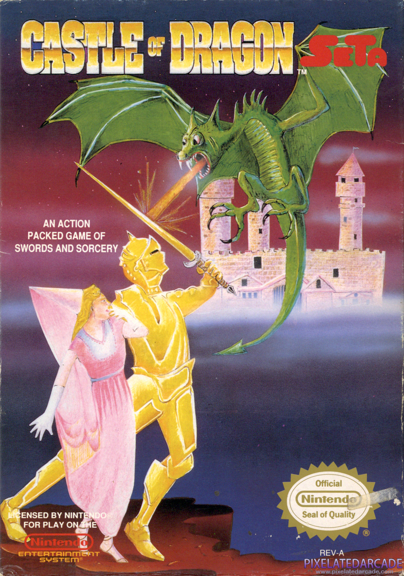 Castle of Dragon Cover Art: Castle of Dragon Cover Art: