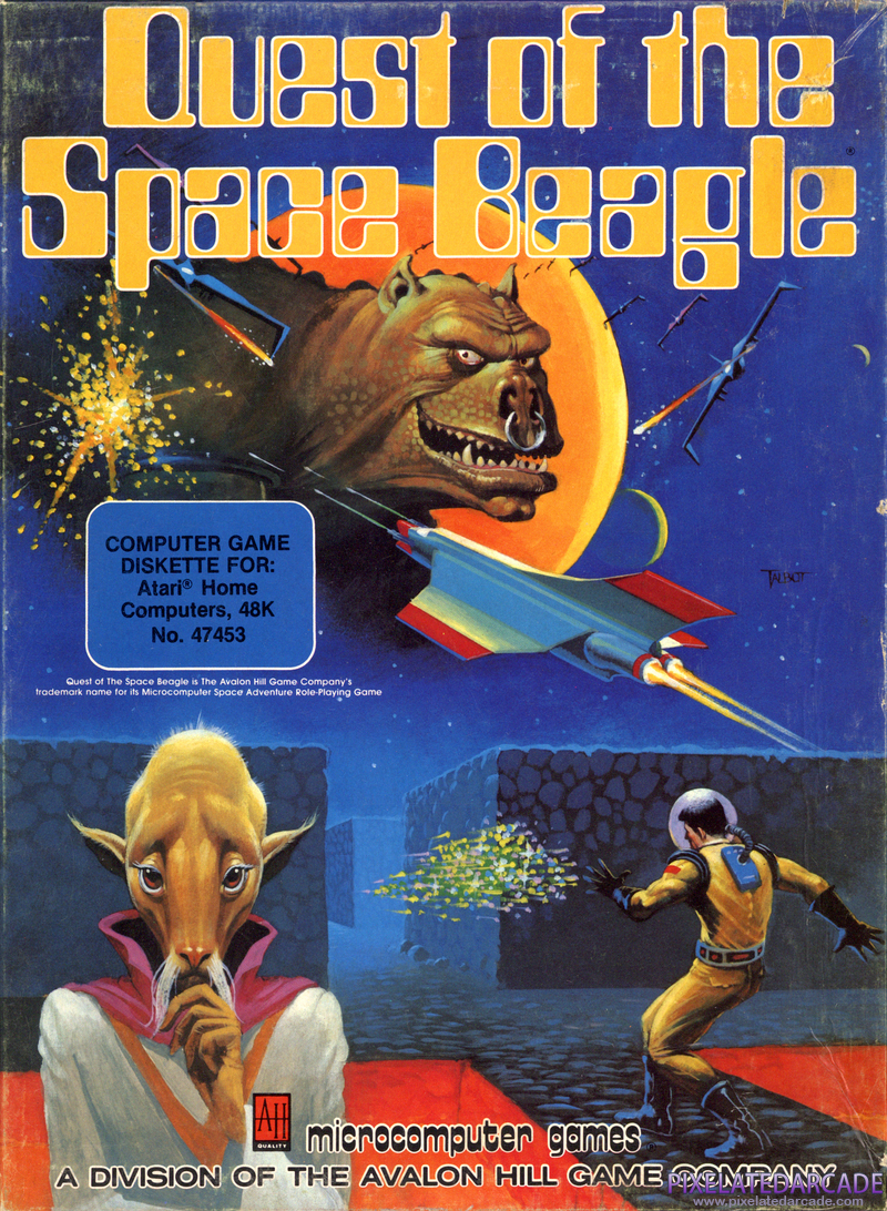 Quest of the Space Beagle Cover Art: Quest of the Space Beagle Cover Art: