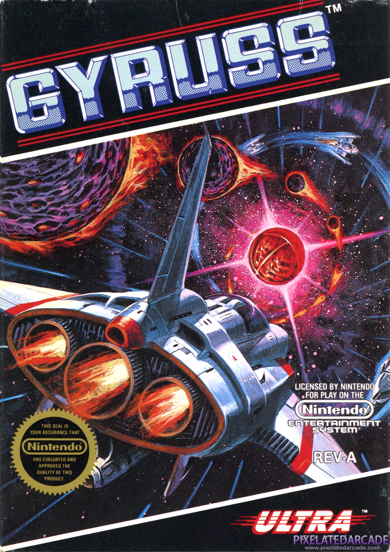 Gyruss Cover Art: Gyruss Cover Art:
