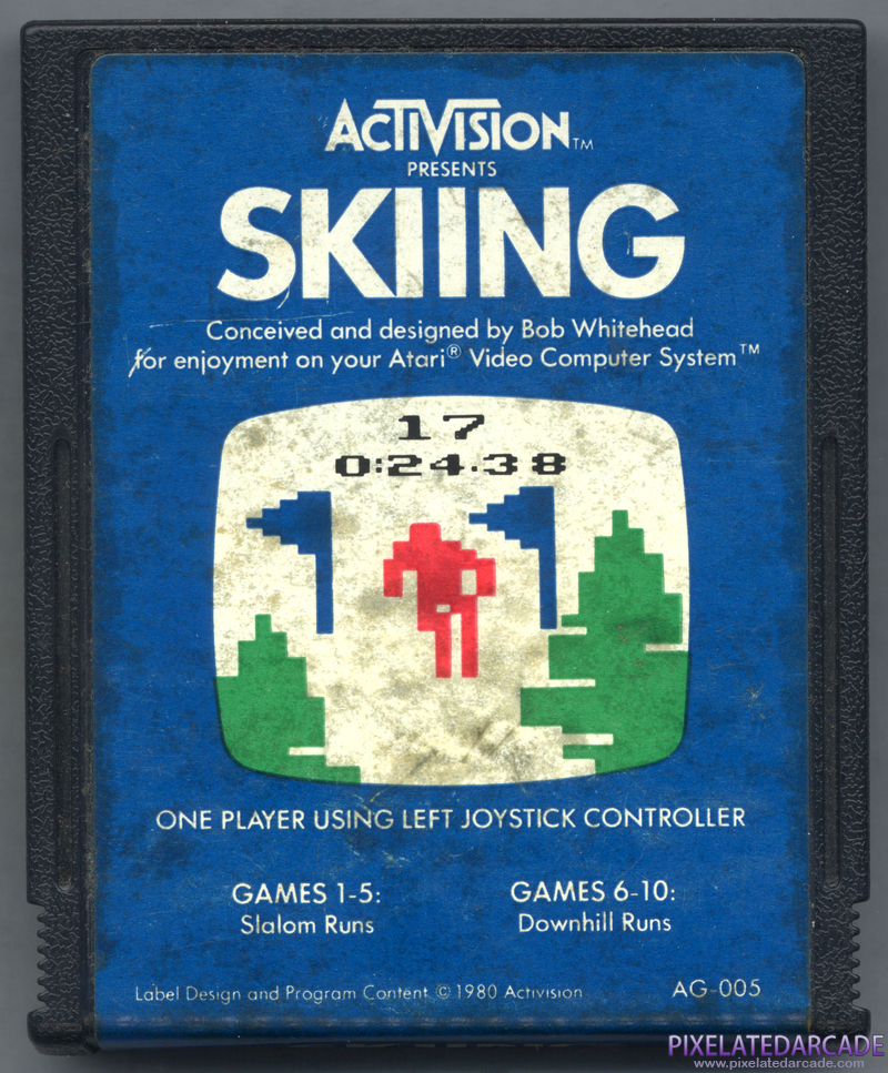 Skiing Cover Art: Front Skiing Cover Art: Front