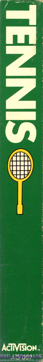 Tennis Cover Art: Right Spine Tennis Cover Art: Right Spine