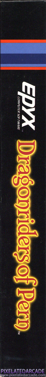 Dragonriders of Pern Cover Art: Left Spine Dragonriders of Pern Cover Art: Left Spine