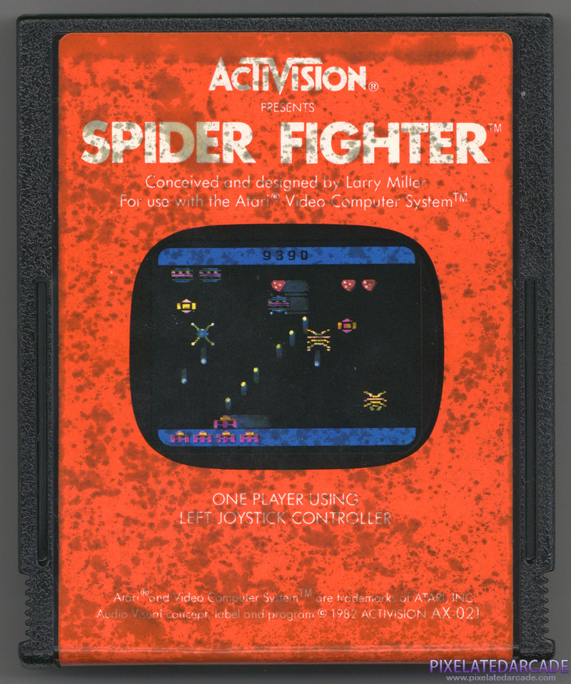 Spider Fighter Cover Art: Front Spider Fighter Cover Art: Front