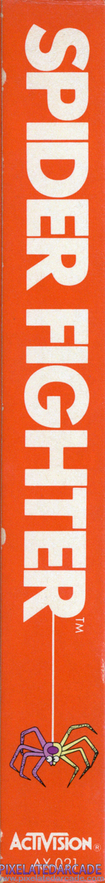 Spider Fighter Cover Art: Left Spine