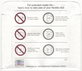 Disk Sleeve - Back