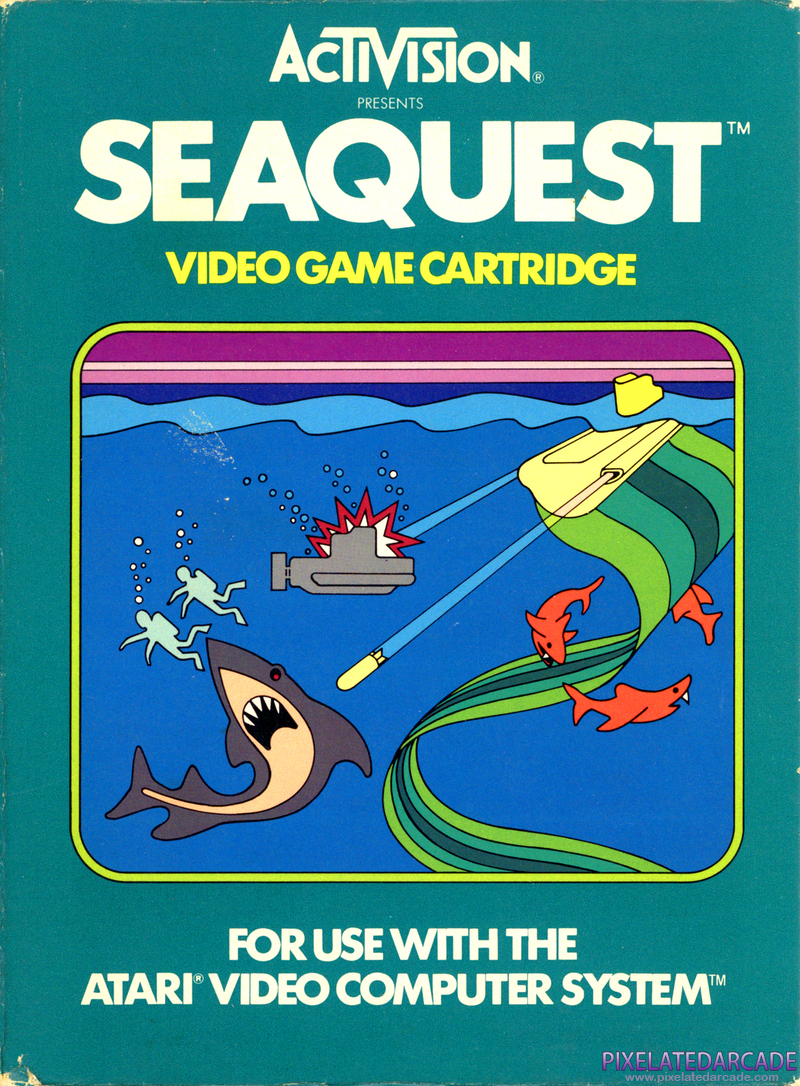 Seaquest Cover Art: Seaquest Cover Art: