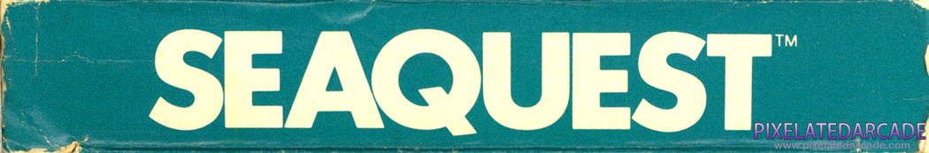 Seaquest Cover Art: Bottom Spine Seaquest Cover Art: Bottom Spine
