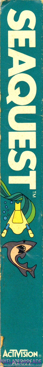 Seaquest Cover Art: Left Spine Seaquest Cover Art: Left Spine