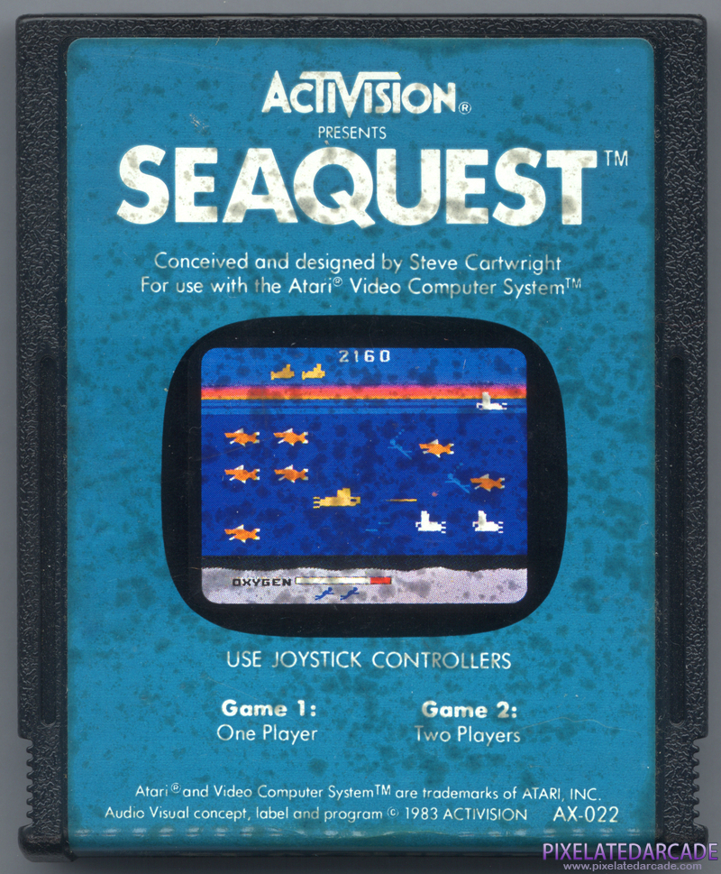 Seaquest Cover Art: Front Seaquest Cover Art: Front