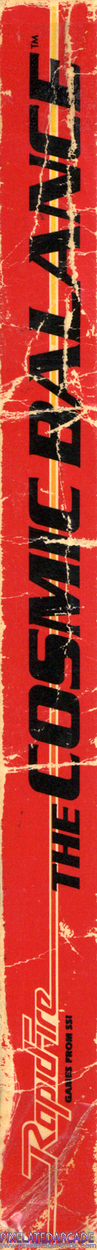 Cosmic Balance, The Cover Art: Right Spine Cosmic Balance, The Cover Art: Right Spine