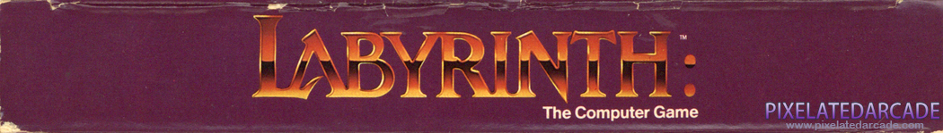 Labyrinth: The Computer Game Cover Art: Top Spine Labyrinth: The Computer Game Cover Art: Top Spine