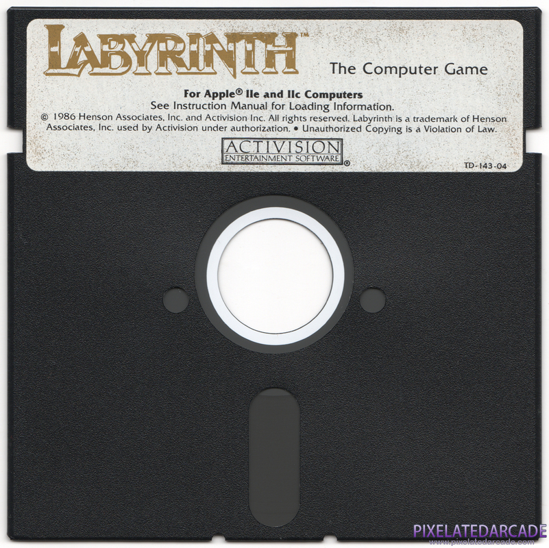 Labyrinth: The Computer Game Cover Art: Labyrinth: The Computer Game Cover Art: