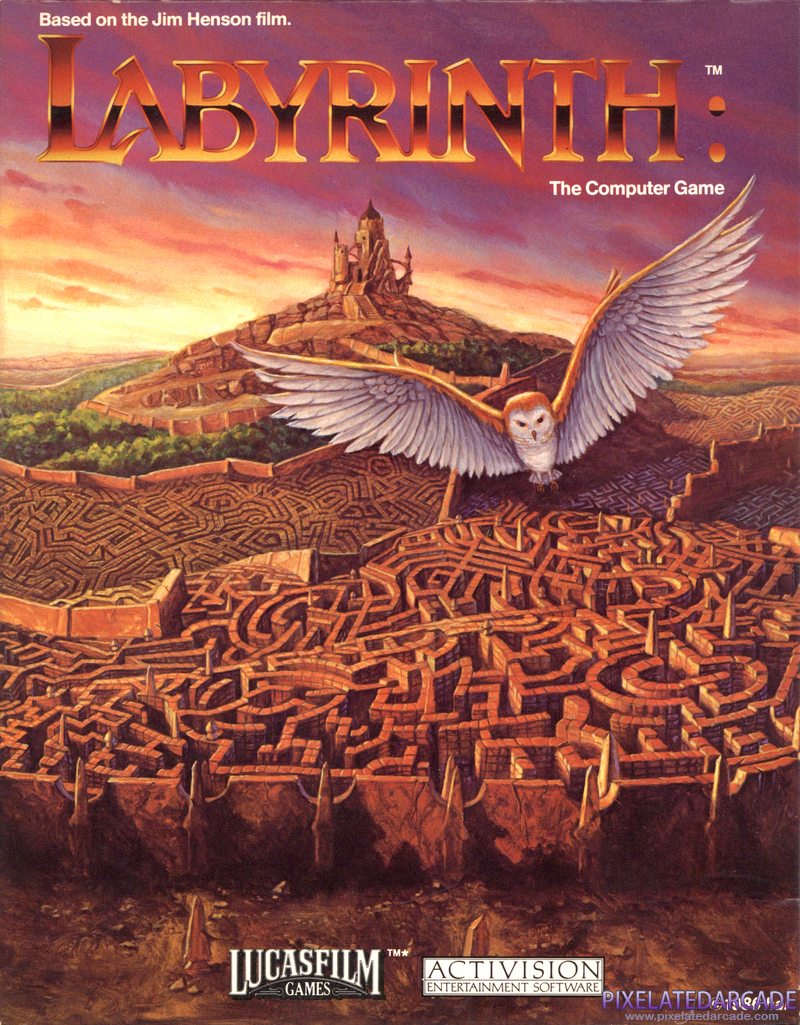 Labyrinth: The Computer Game Cover Art: Labyrinth: The Computer Game Cover Art: