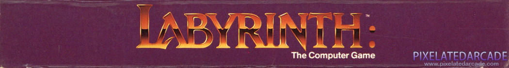 Labyrinth: The Computer Game Cover Art: Bottom Spine