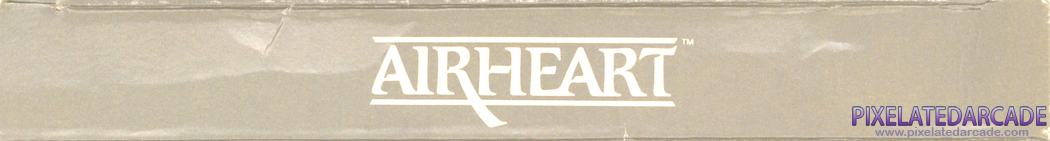Airheart Cover Art: Top Spine Airheart Cover Art: Top Spine