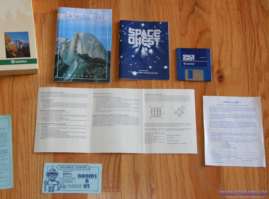 Space Quest: Chapter I - The Sarien Encounter Cover Art: Space Quest: Chapter I - The Sarien Encounter Cover Art: