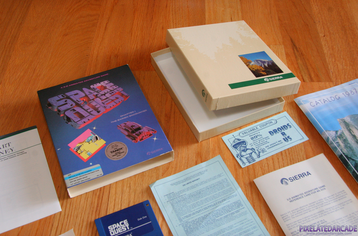 Space Quest: Chapter I - The Sarien Encounter Cover Art: Space Quest: Chapter I - The Sarien Encounter Cover Art: