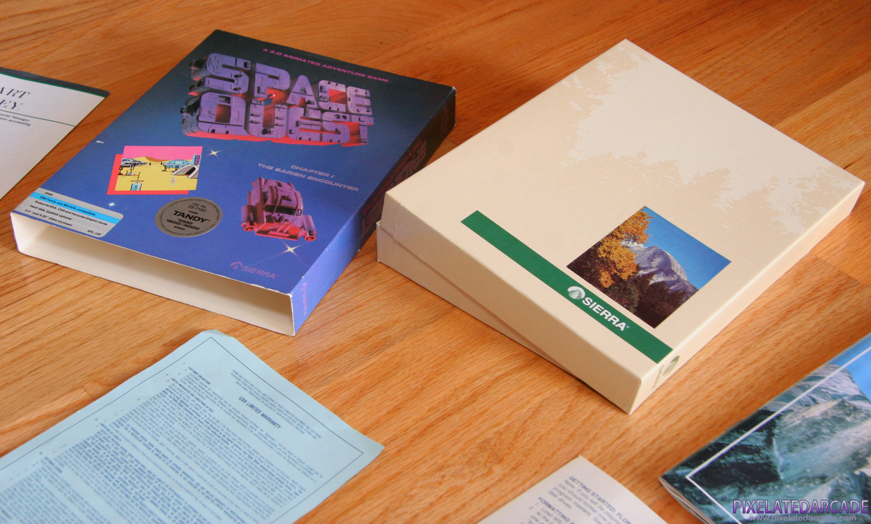 Space Quest: Chapter I - The Sarien Encounter Cover Art: Space Quest: Chapter I - The Sarien Encounter Cover Art: