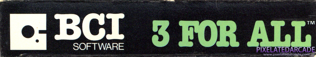 3 for All Cover Art: Bottom Spine 3 for All Cover Art: Bottom Spine