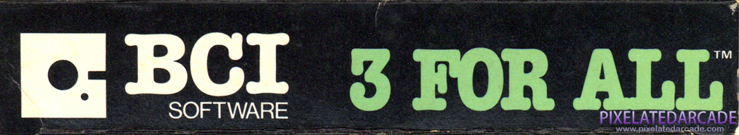 3 for All Cover Art: Top Spine 3 for All Cover Art: Top Spine
