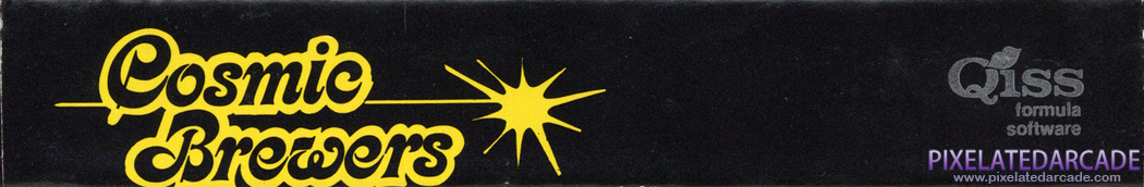 Cosmic Brewers Cover Art: Top Spine Cosmic Brewers Cover Art: Top Spine