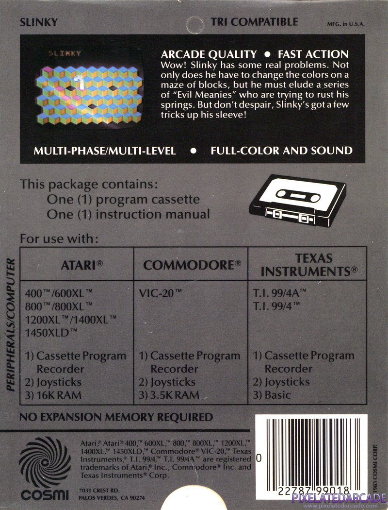 Slinky Cover Art: Slinky Cover Art:
