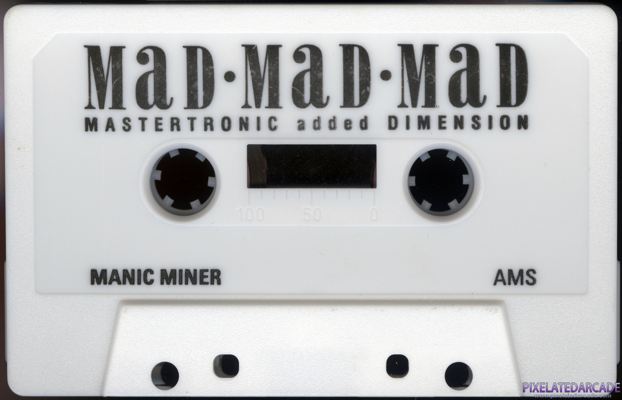 Manic Miner Cover Art: Manic Miner Cover Art: