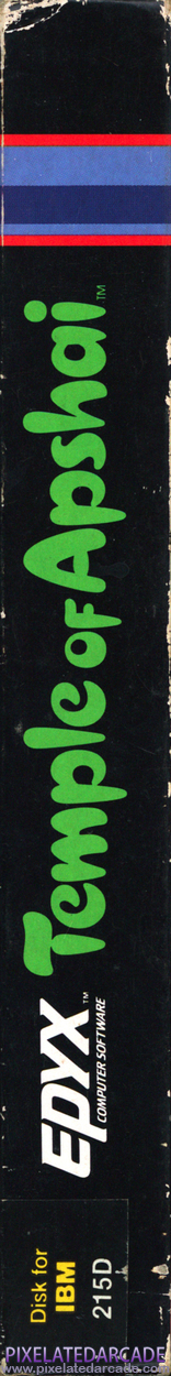 Dunjonquest: Temple of Apshai Cover Art: Right Spine Dunjonquest: Temple of Apshai Cover Art: Right Spine