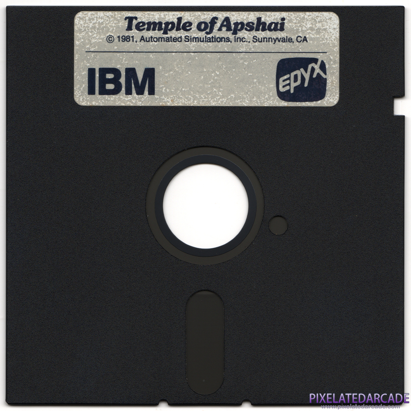 Dunjonquest: Temple of Apshai Cover Art: Dunjonquest: Temple of Apshai Cover Art: