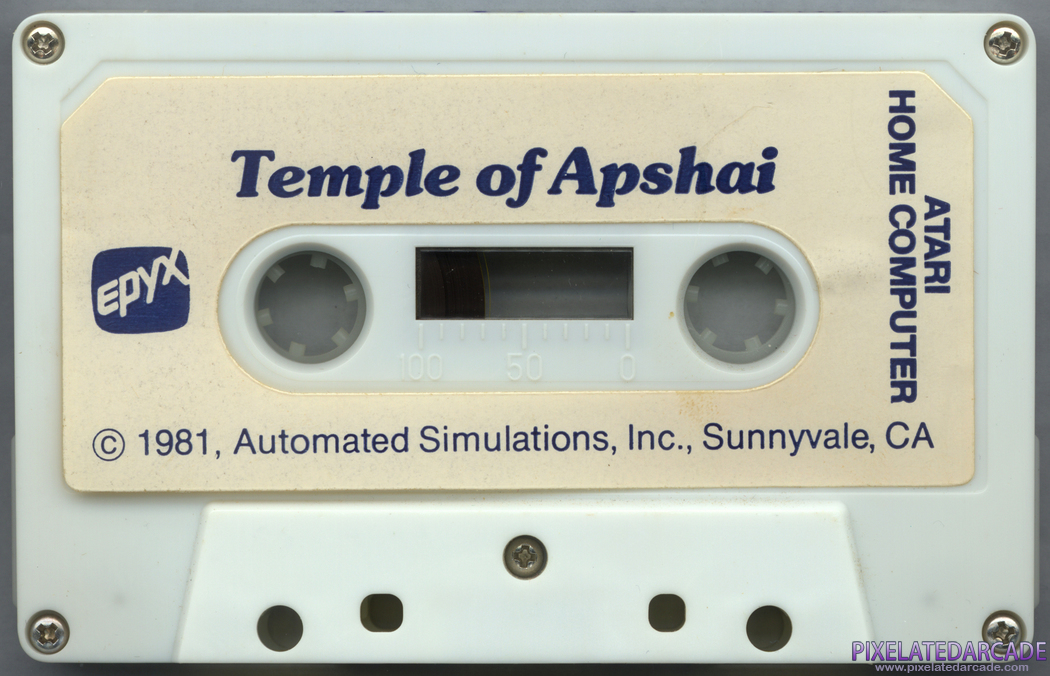 Dunjonquest: Temple of Apshai Cover Art: Dunjonquest: Temple of Apshai Cover Art: