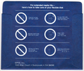 Disk Sleeve - Back