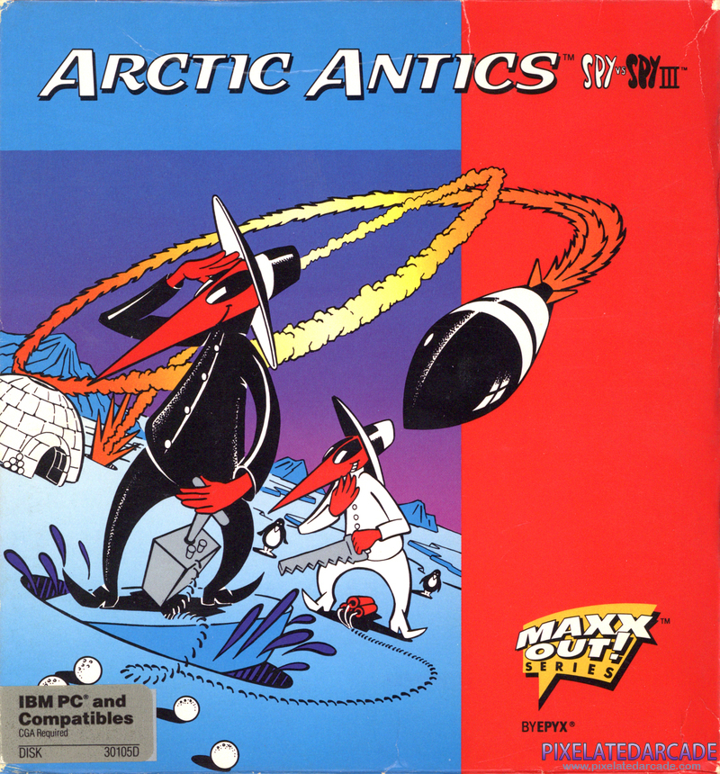 Spy vs. Spy III: Arctic Antics Cover Art: 