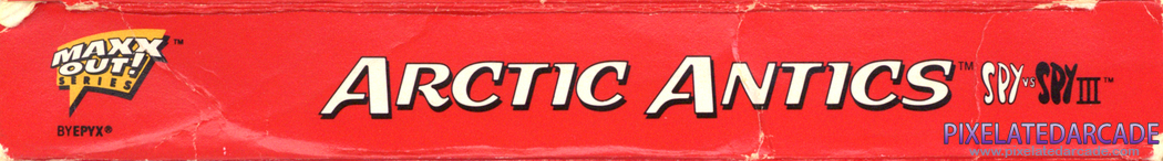 Spy vs. Spy III: Arctic Antics Cover Art: Top Spine