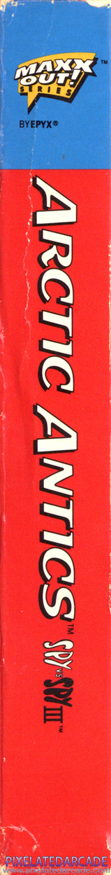 Spy vs. Spy III: Arctic Antics Cover Art: Right Spine