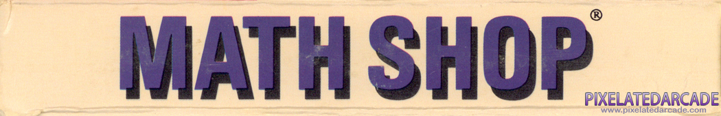 Math Shop Cover Art: Bottom Spine Math Shop Cover Art: Bottom Spine