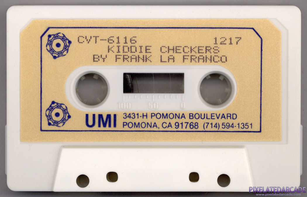 Kiddie Checkers Cover Art: 