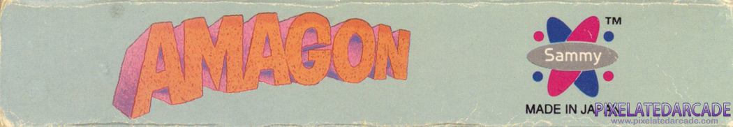 Amagon Cover Art: Top Spine Amagon Cover Art: Top Spine