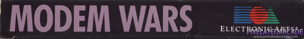 Modem Wars Cover Art: Bottom Spine Modem Wars Cover Art: Bottom Spine